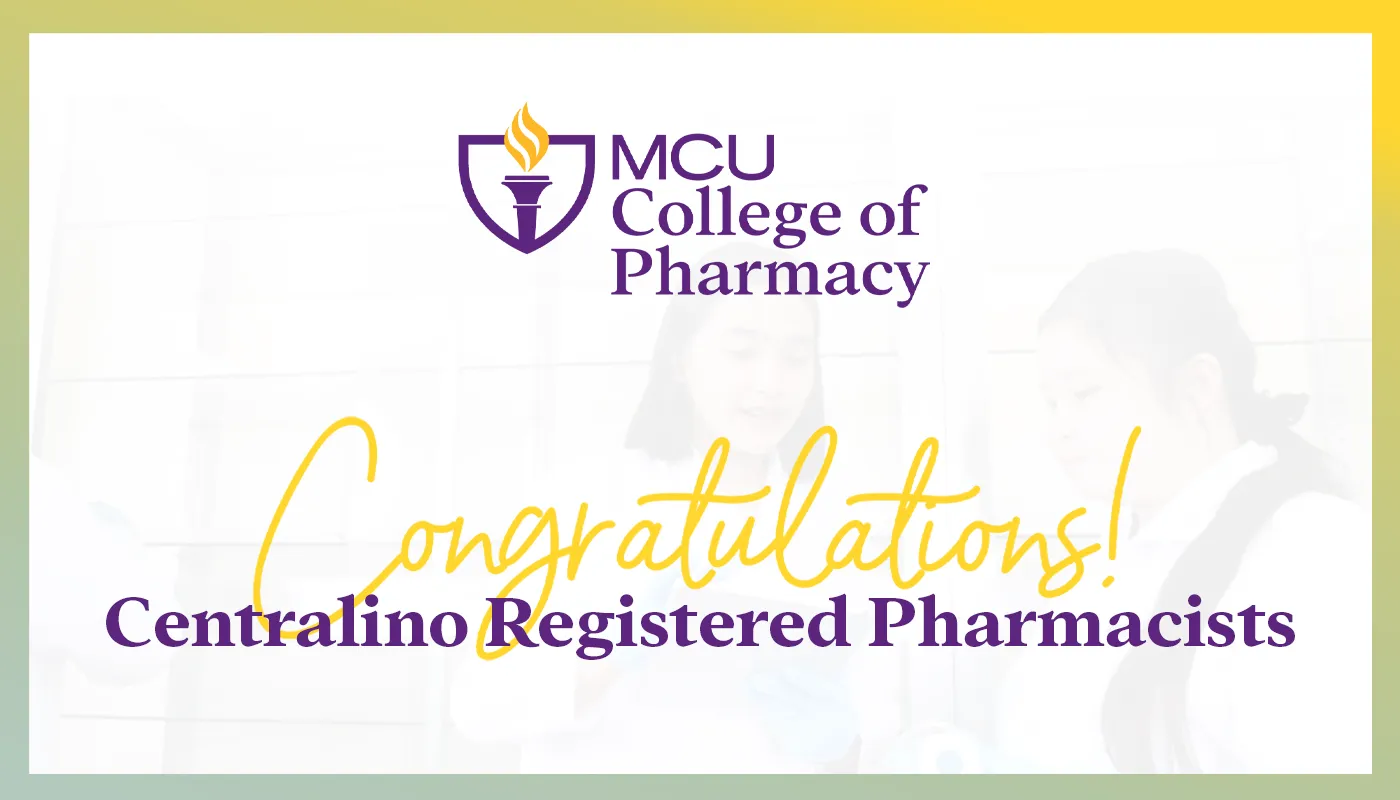 MCU-College of Pharmacy New Board Passers